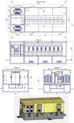 Блочно-модульная трансформаторная подстанция  РП,  РТП 